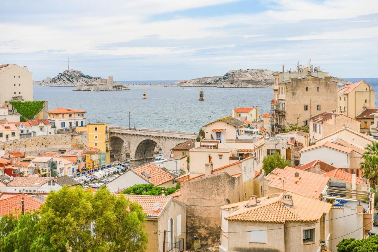 Vallon Des Auffes - Vue Imprenable Sur La Mer Marseille Luaran gambar